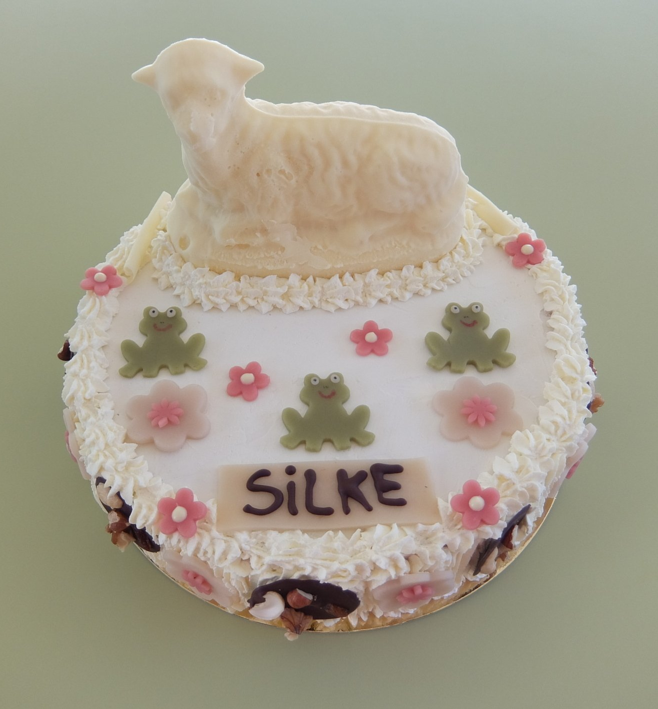 ijslam voor de communie met bloed