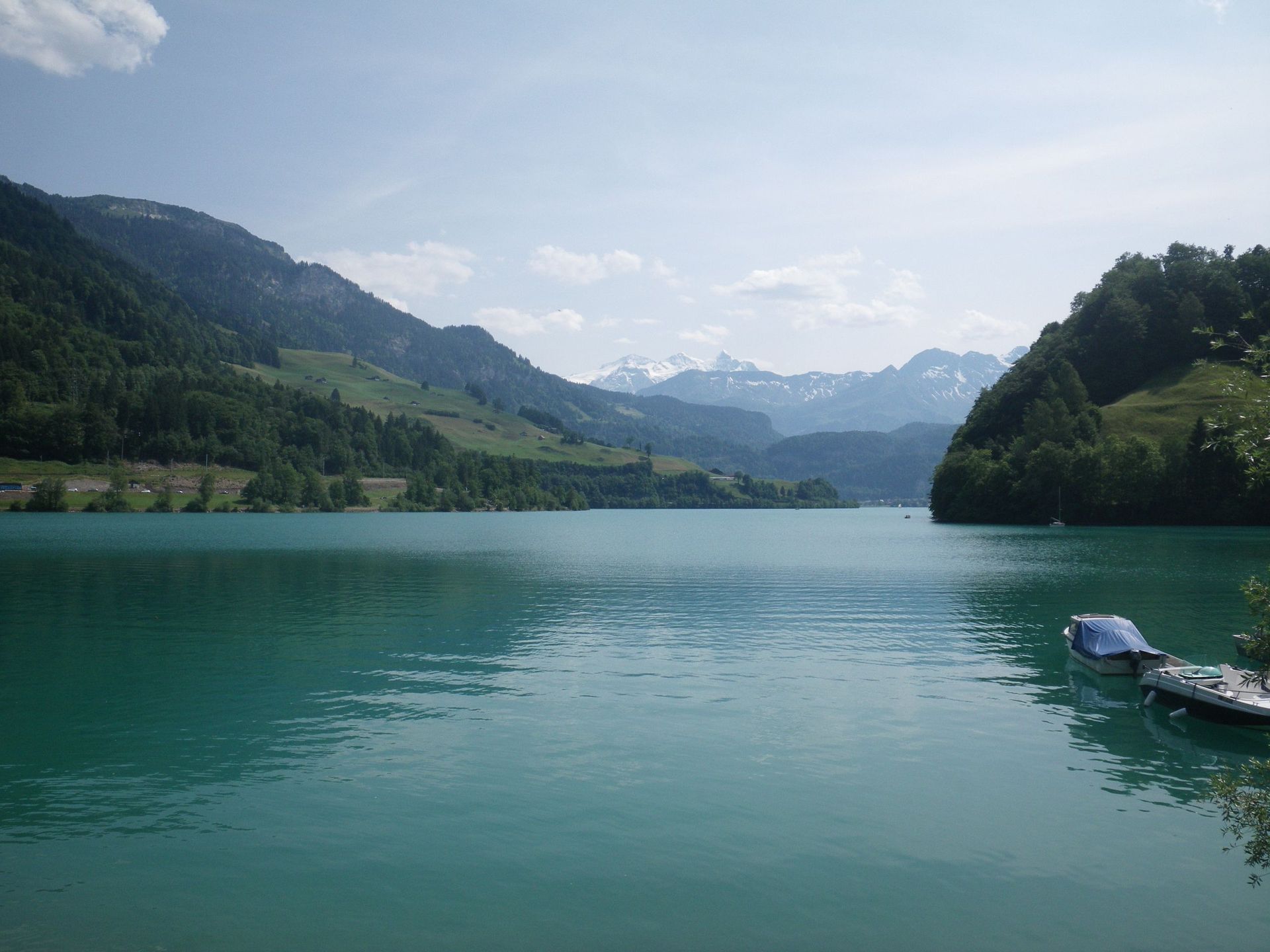 Toller Ausblick vom Sädel auf den Lungerersee und Sarnersee