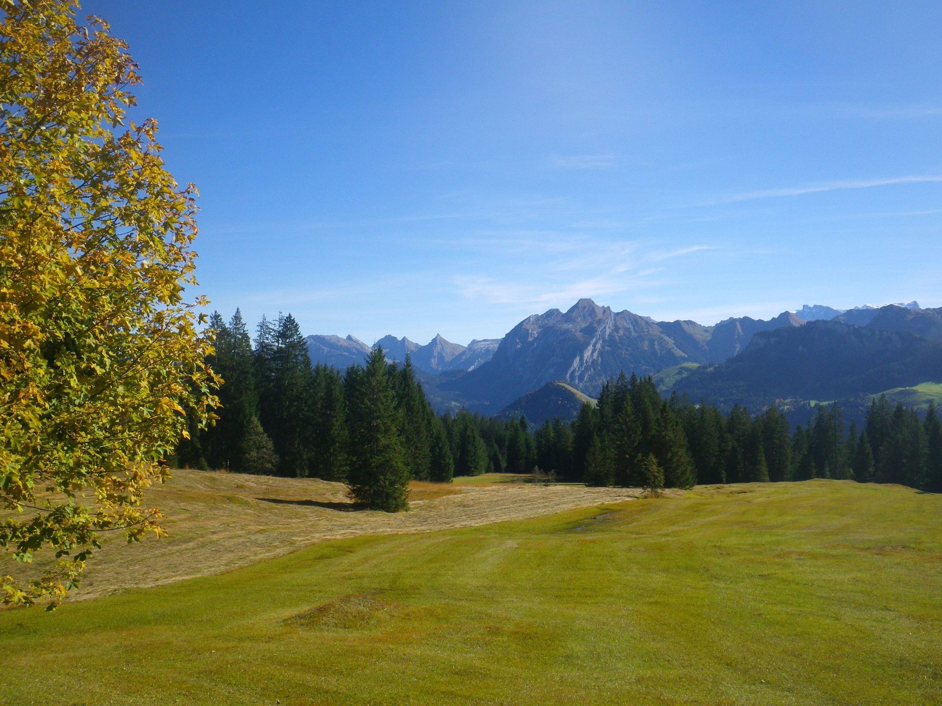 Toller Ausblick vom Sädel auf den Lungerersee und Sarnersee