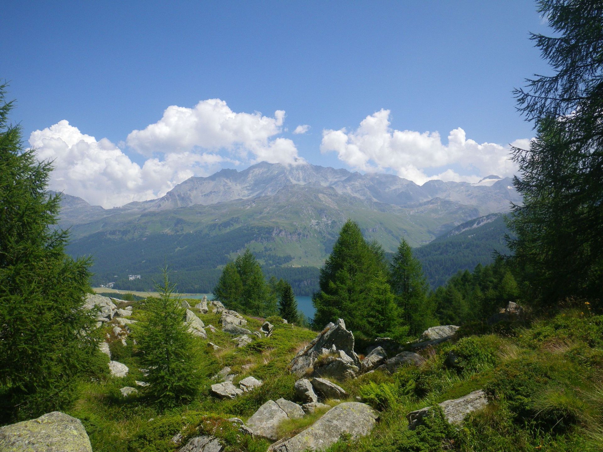 Toller Ausblick vom Sädel auf den Lungerersee und Sarnersee