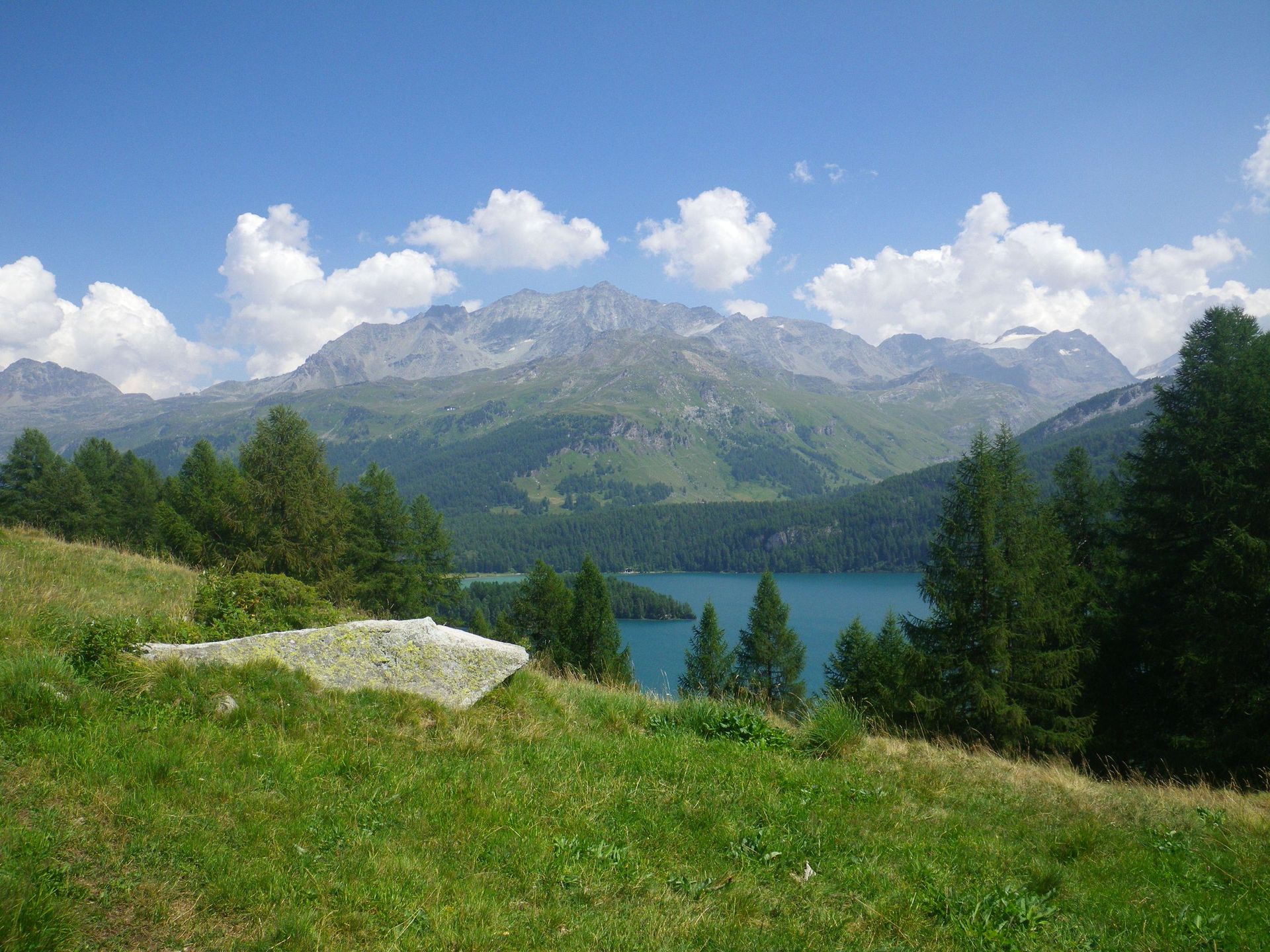 Toller Ausblick vom Sädel auf den Lungerersee und Sarnersee