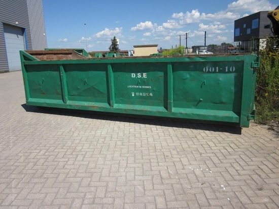 Benne de grand volume.