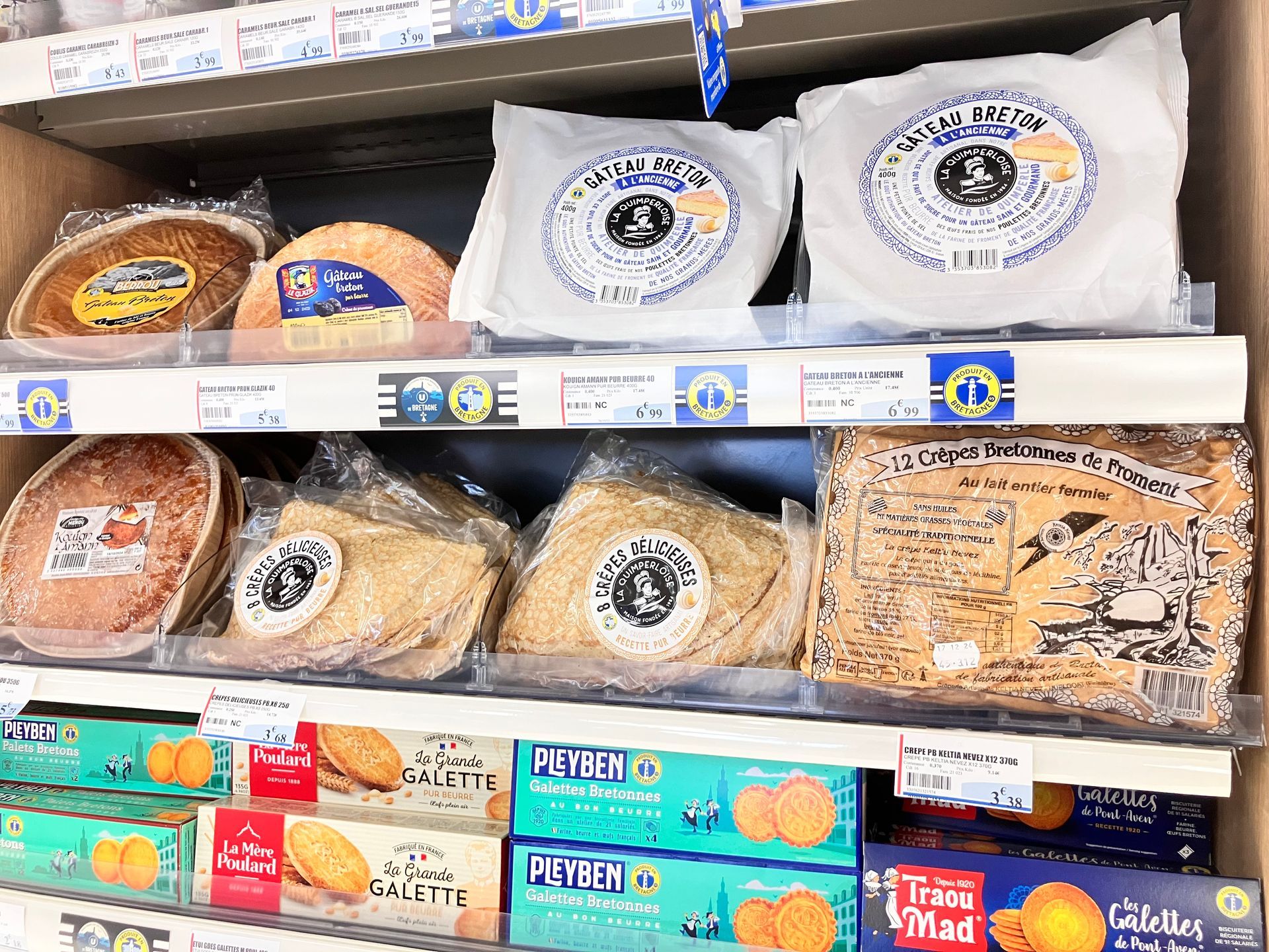 Galettes et gâteaux bretons