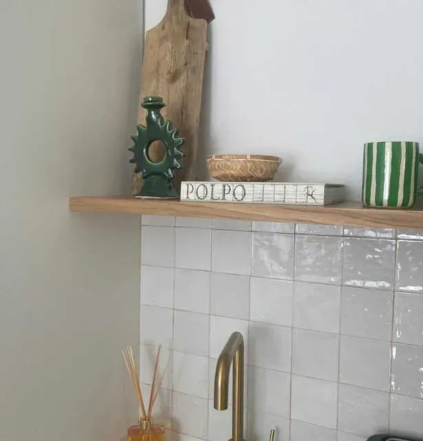 Un estante con un libro titulado Polpo.