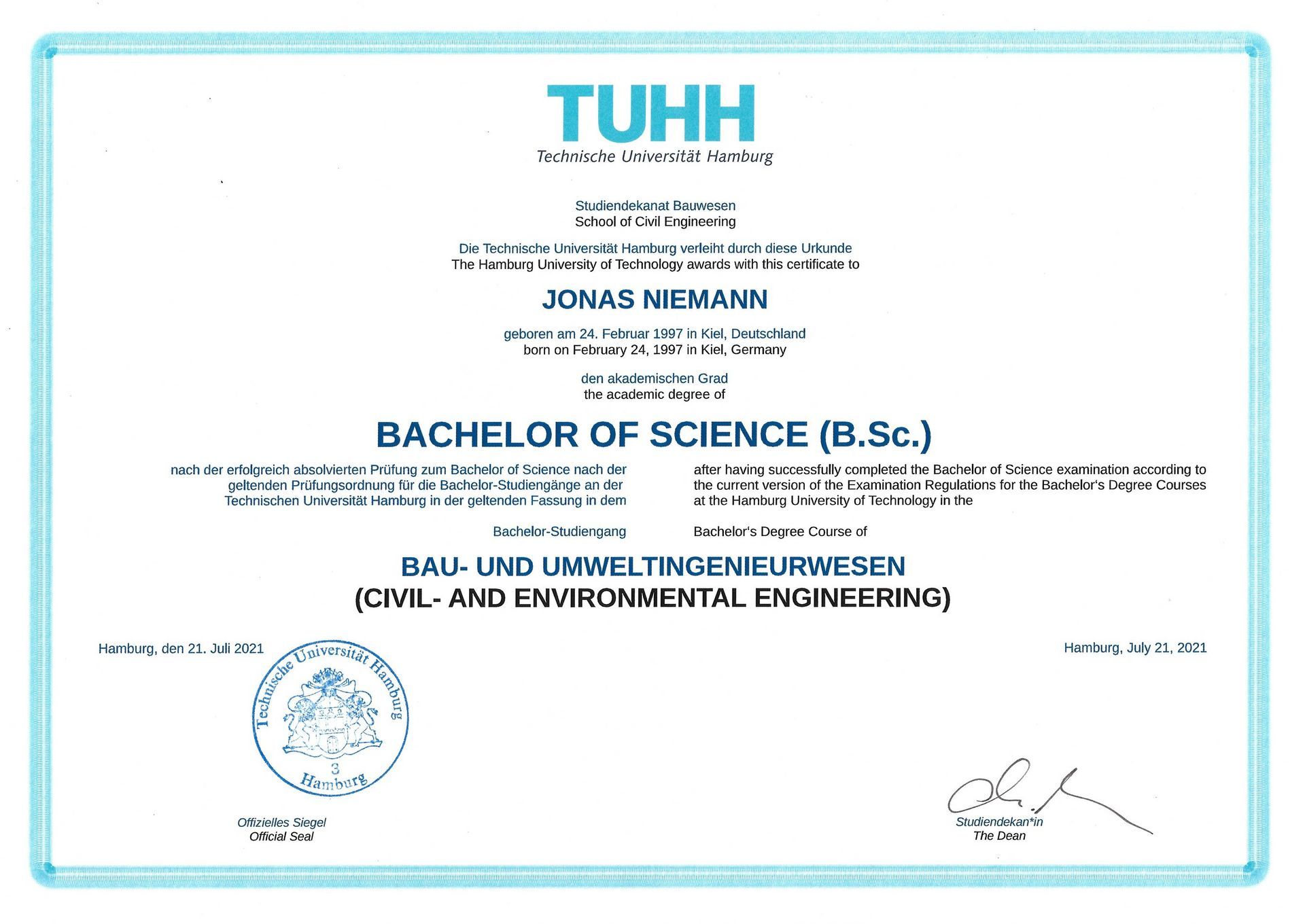 Zertifikat | Betonprüfstelle Newe GbR