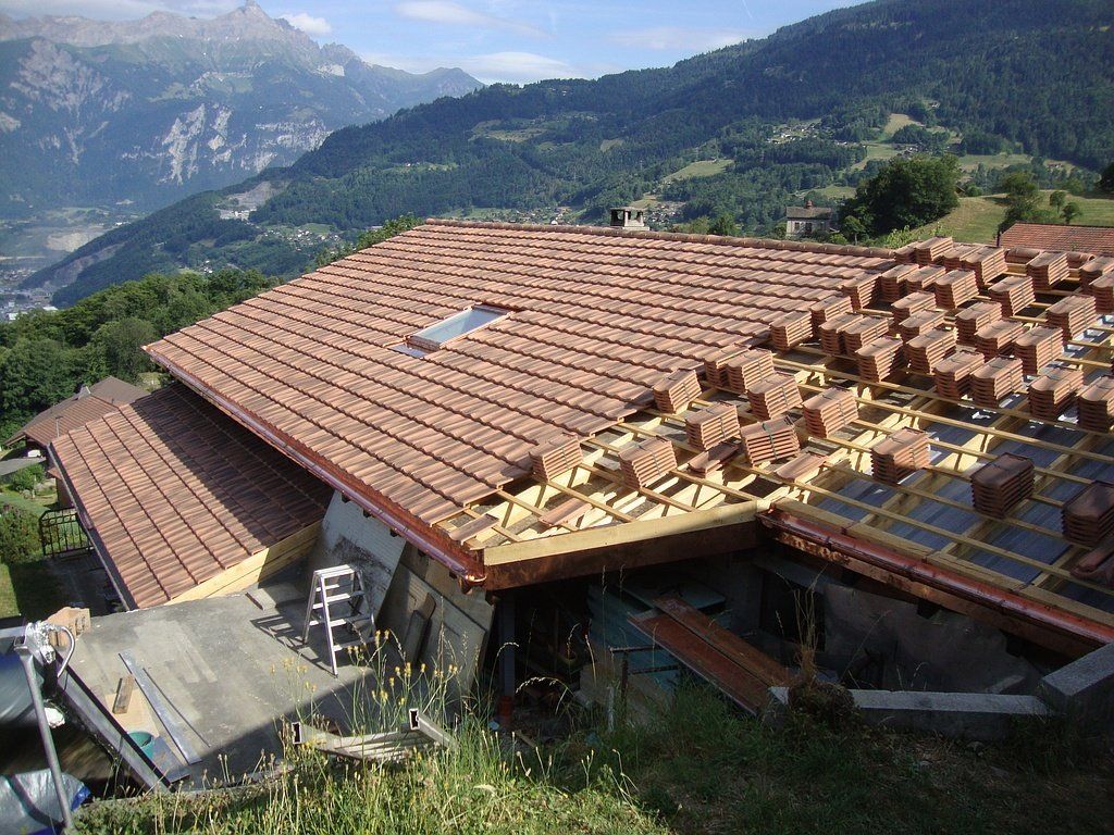 Alain Naef SA - Rénovation de toiture Monthey