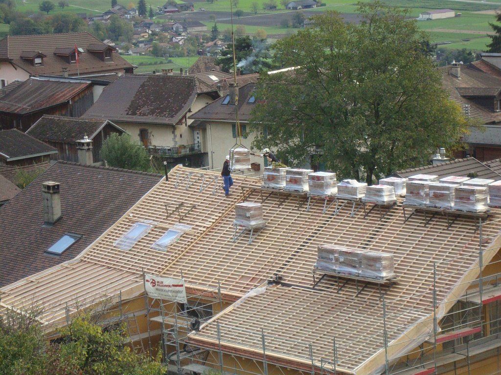 Alain Naef SA - Lattage avec isolation