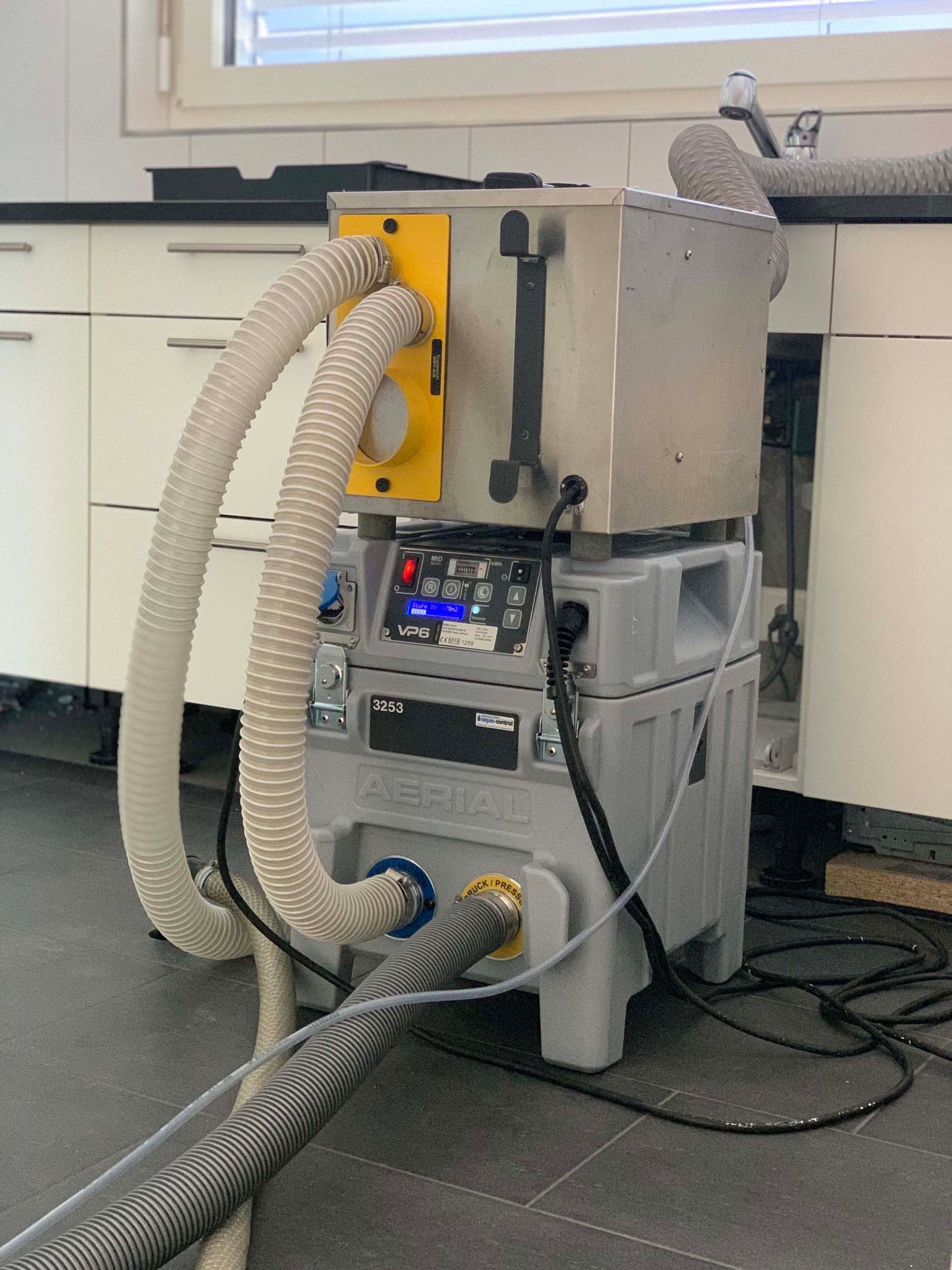 Dämmschichttrockung - Aqua Control AG Bad Ragaz