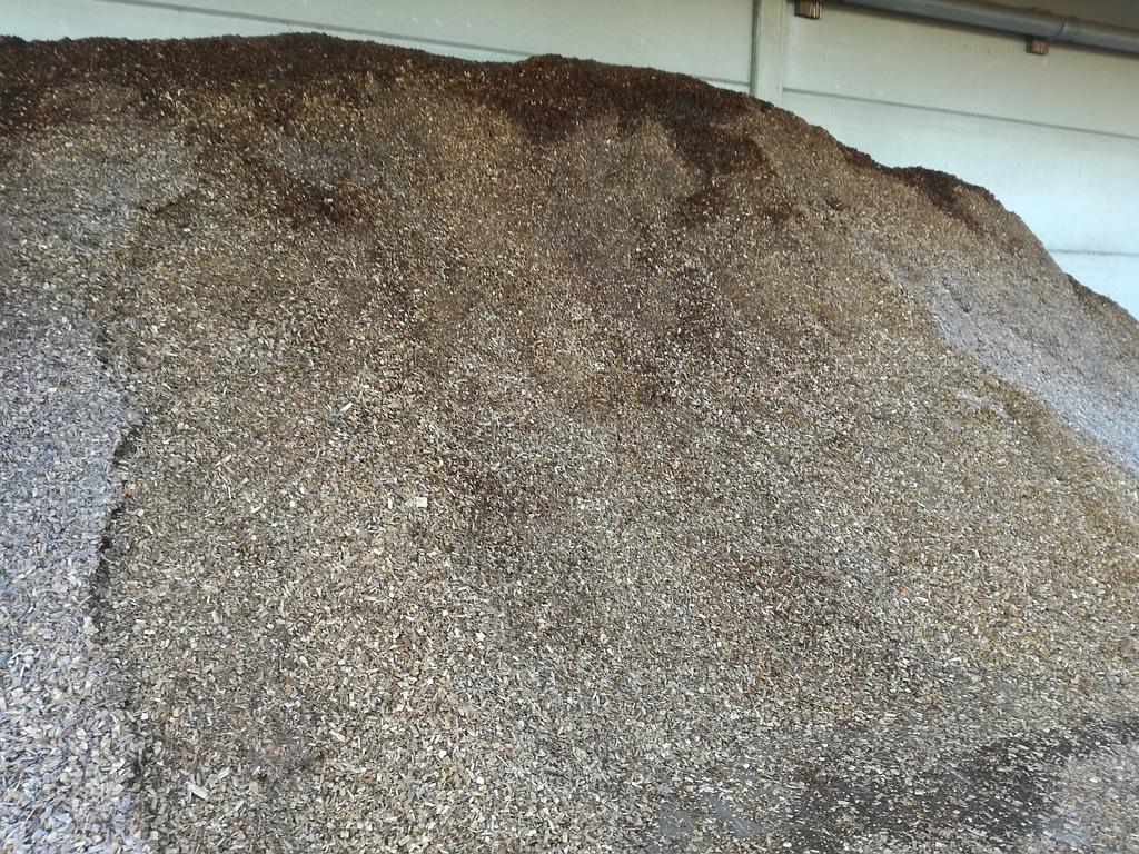 Tas de bois fragmenté