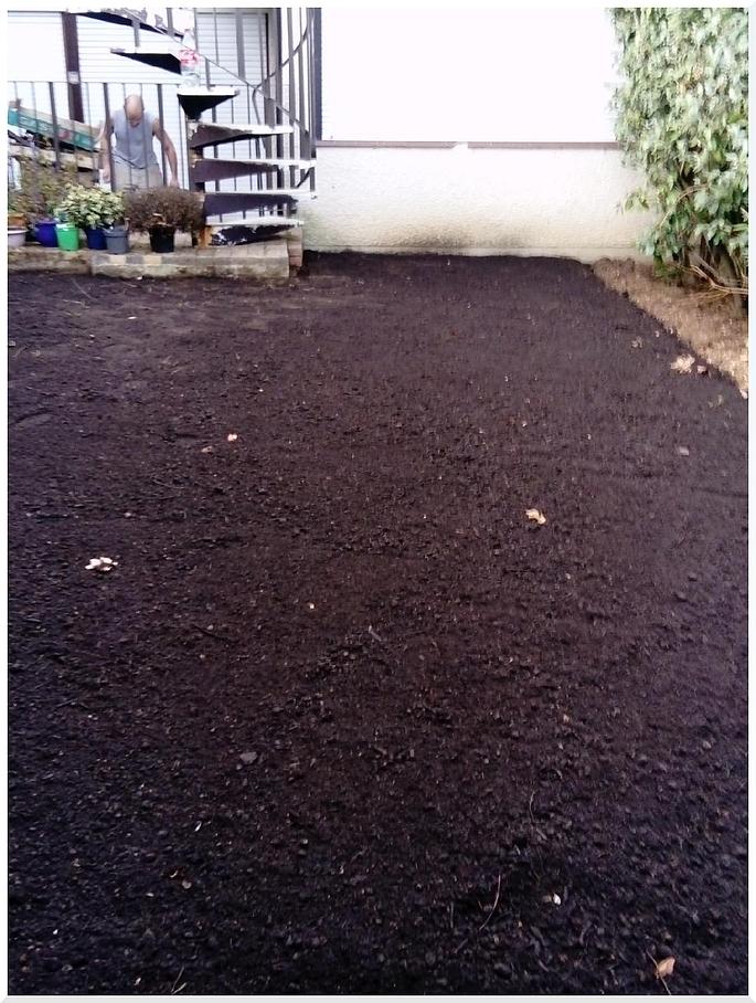 Préparation pour l'engazonnement