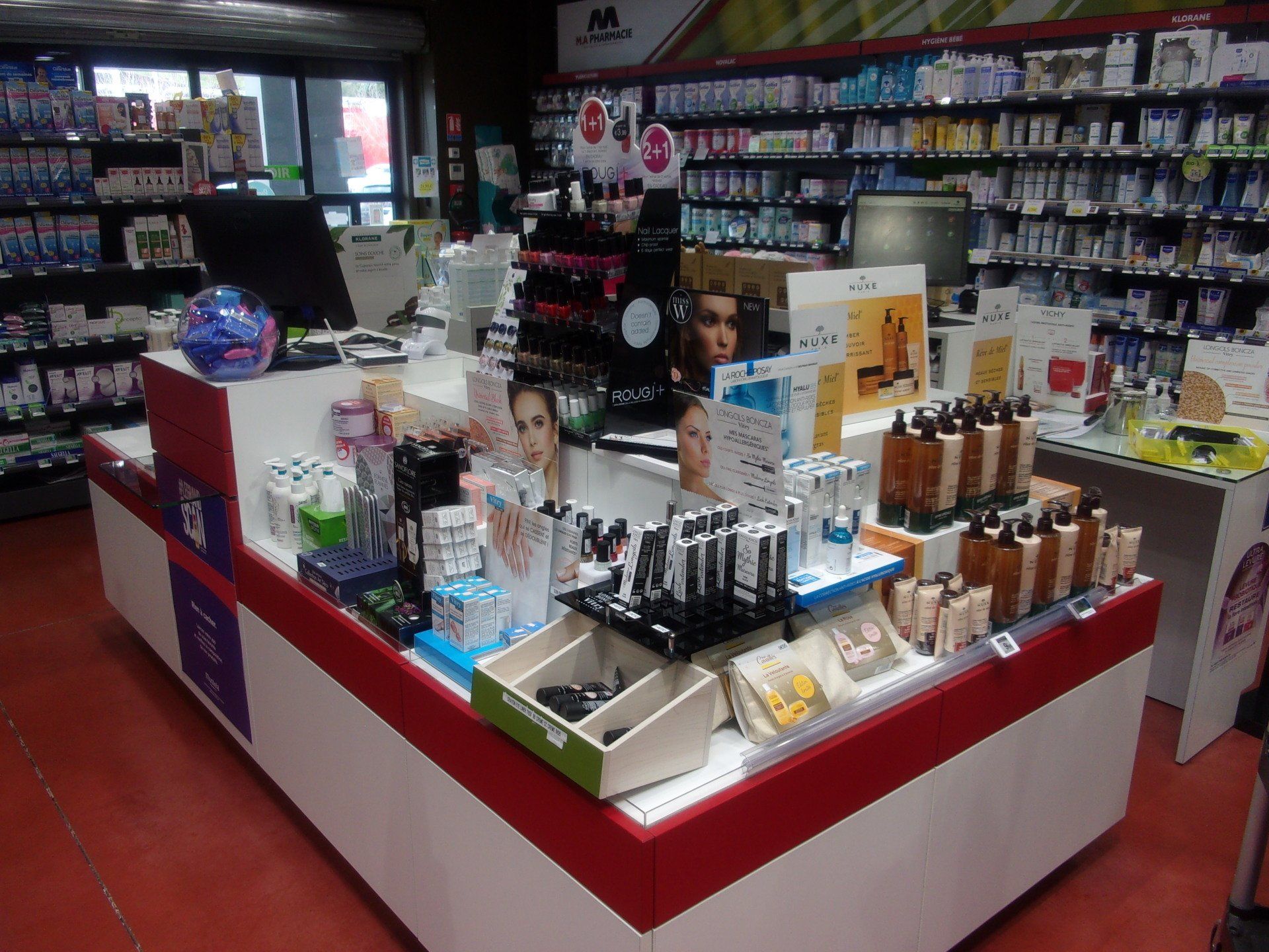 Gamme de beauté et maquillage