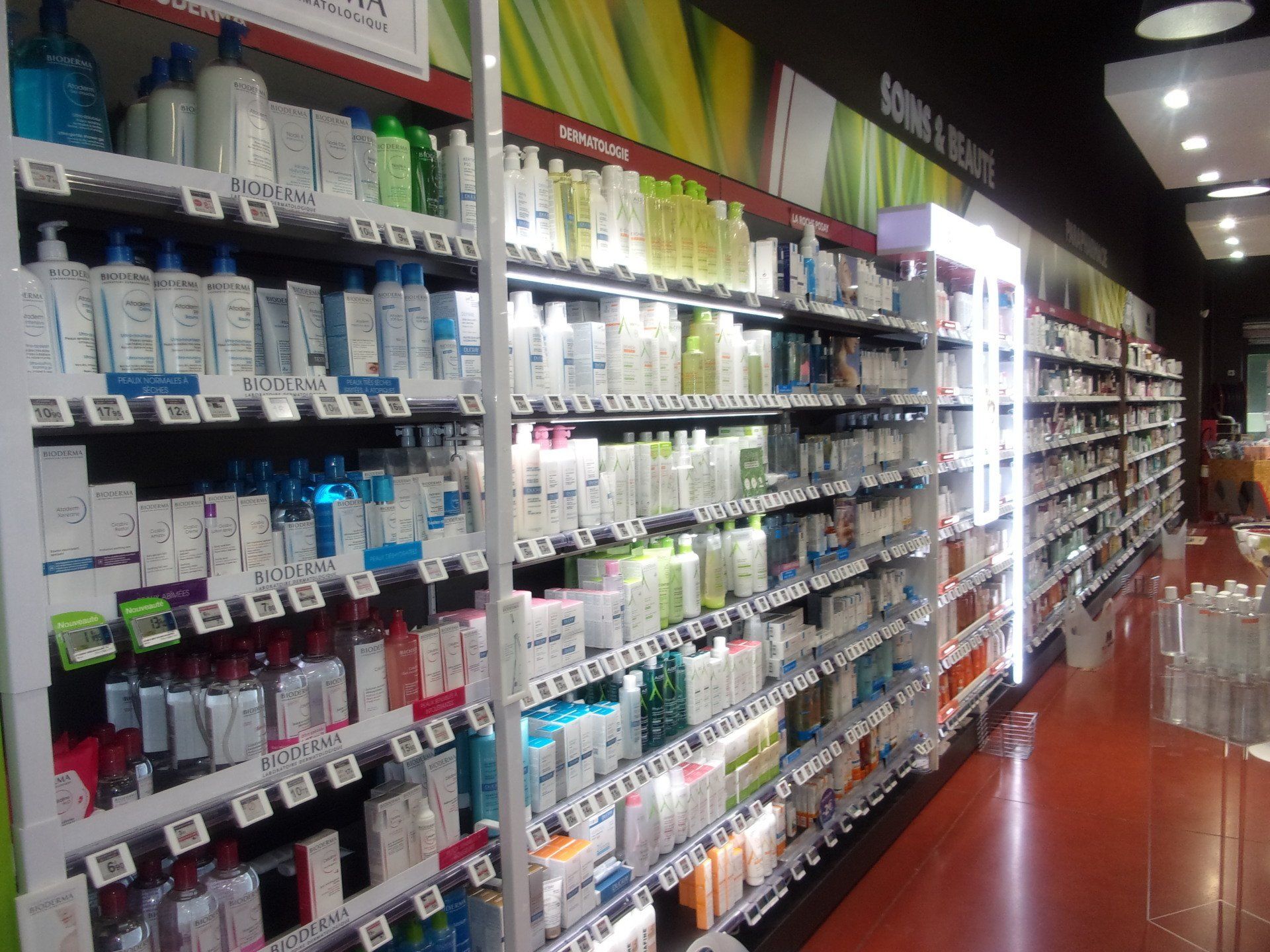 Gamme de dermatologie