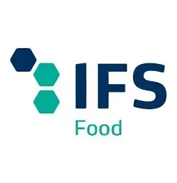 Logotipo de ifs food sobre fondo blanco