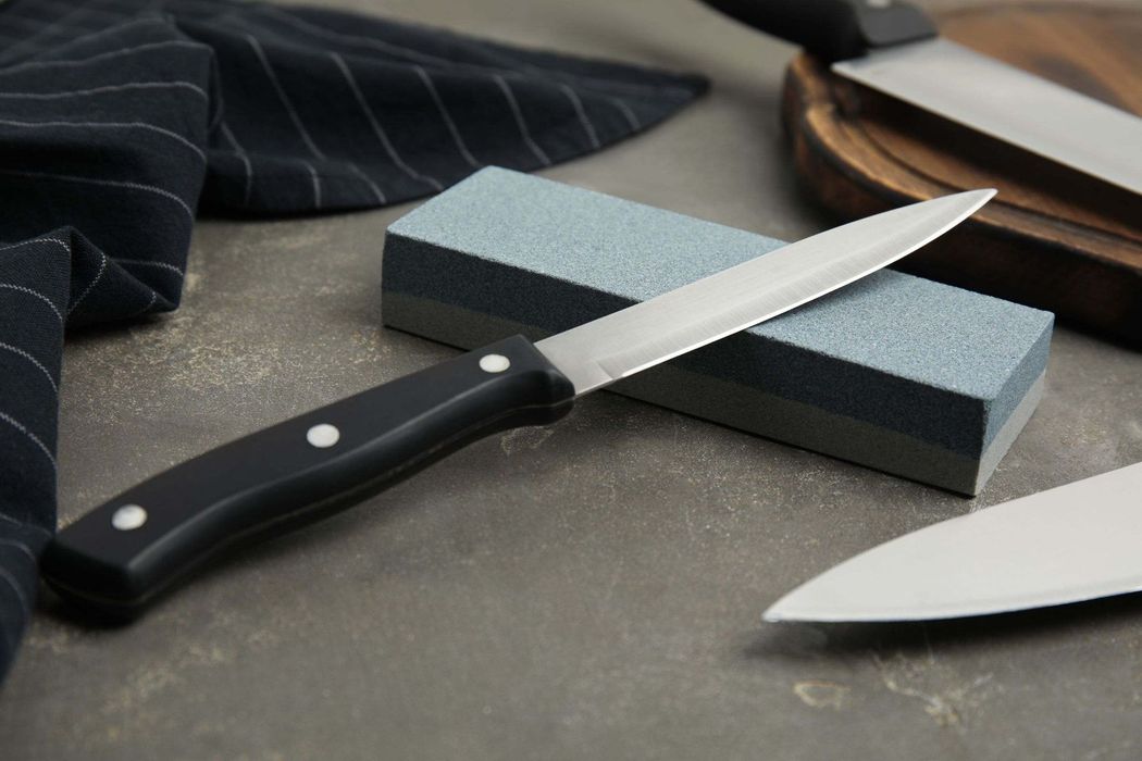 Afilado cuchillo