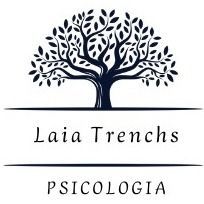 El logotipo de Laia Trenchs Psychology tiene un árbol con hojas.