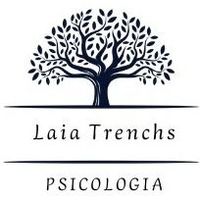 El logotipo de Laia Trenchs Psychology tiene un árbol con hojas.