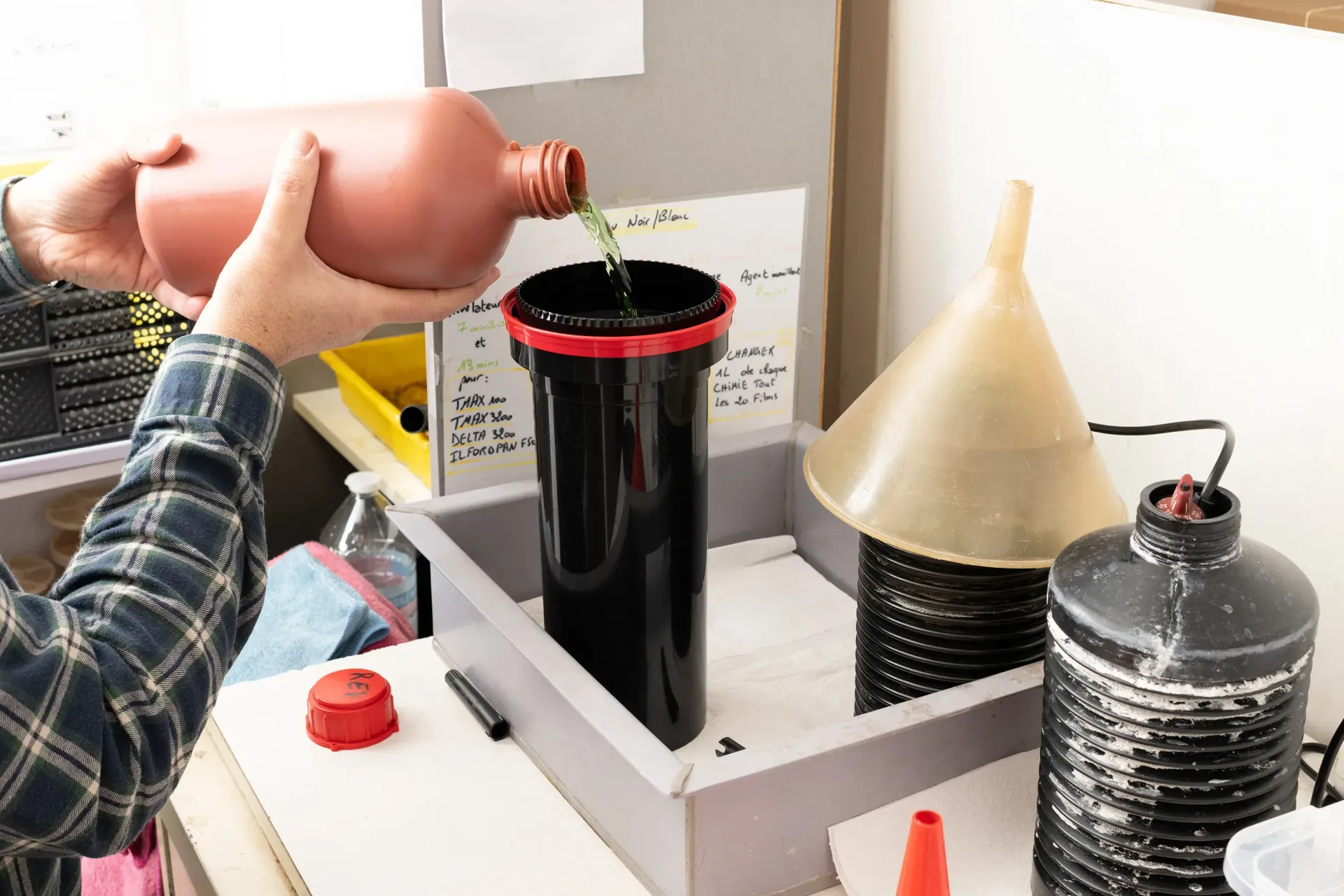 Préparation d'un tirage photo