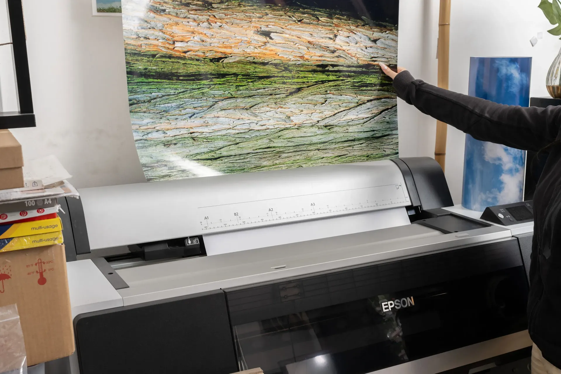 Tirage grand format d'une photo
