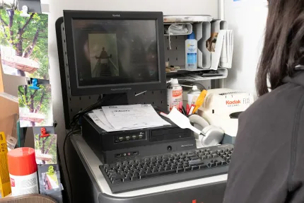 Ordinateur pour le développement de photos