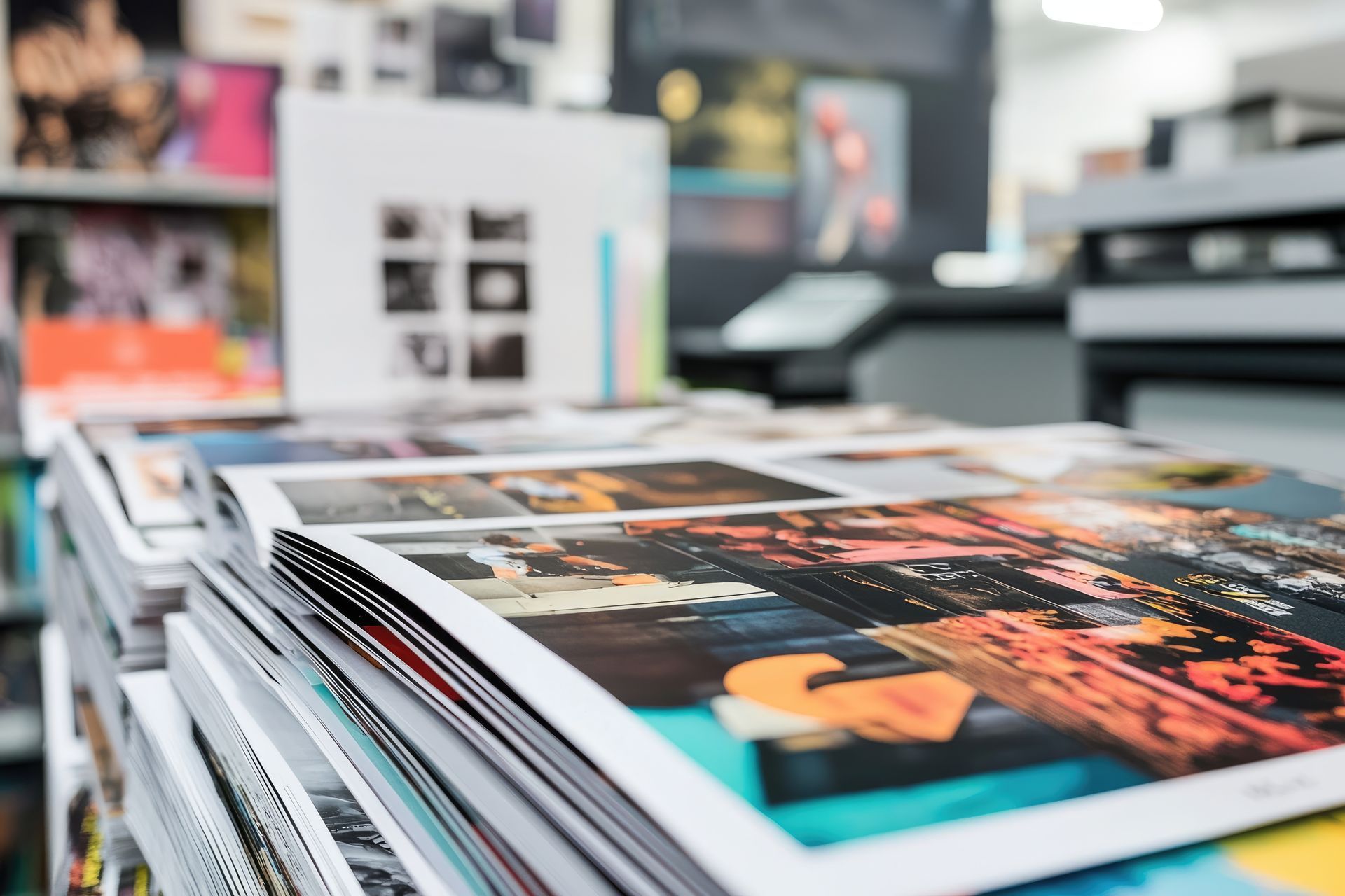 Tirage grand format d'un album