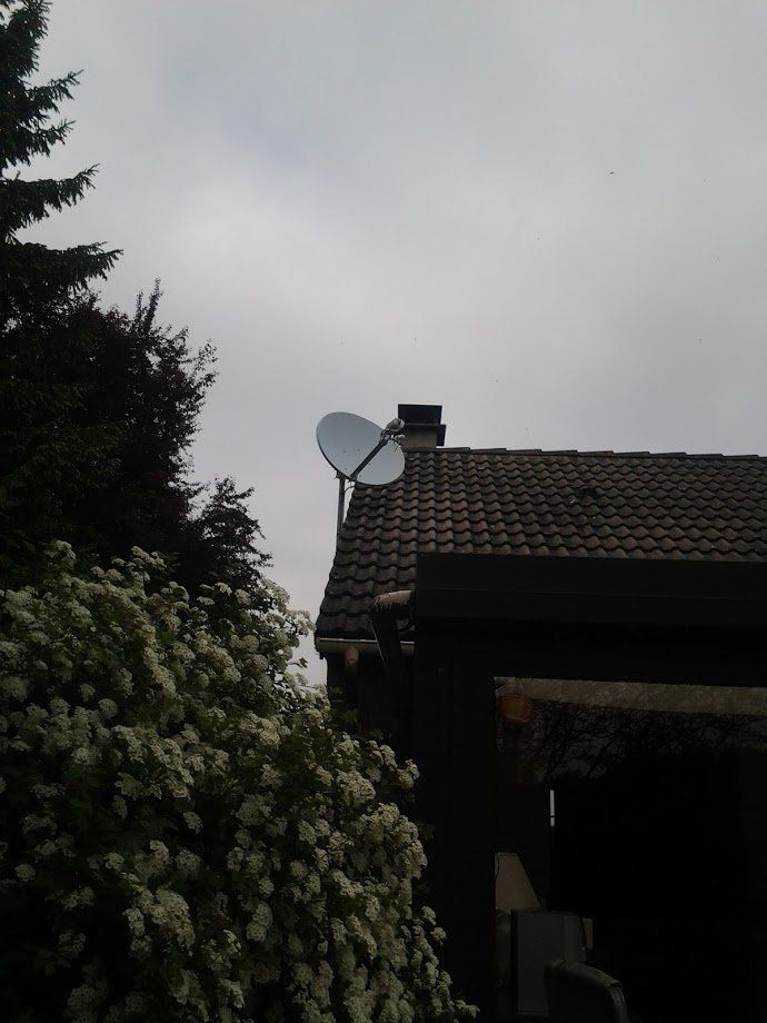 Parabole internet par satellite