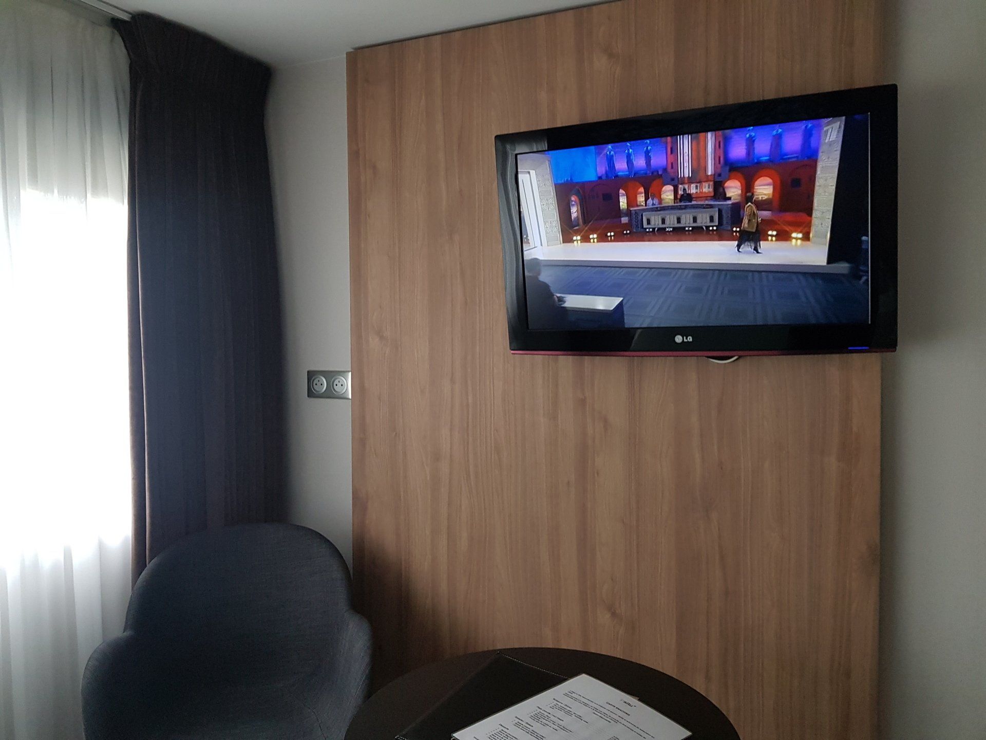 Installation téléviseur Hôtellerie