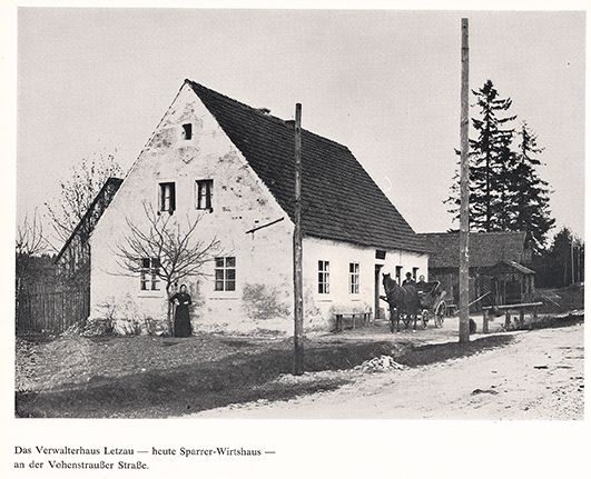 Historie der Pension Sparrer-Wirt