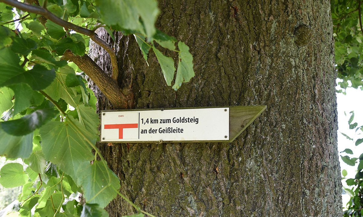 Goldsteig-Wanderweg