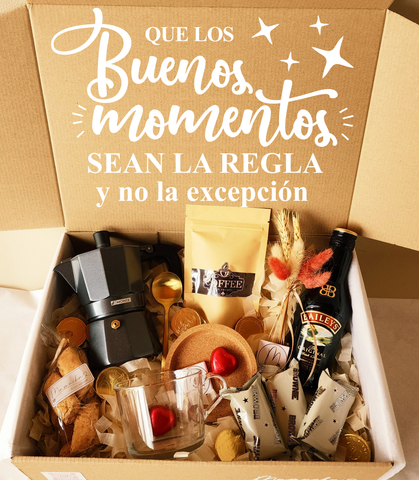 Caja con productos