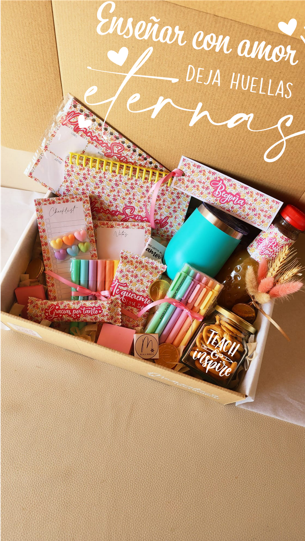 Caja con productos