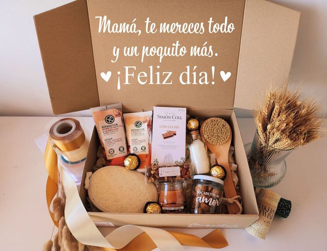 Caja con productos
