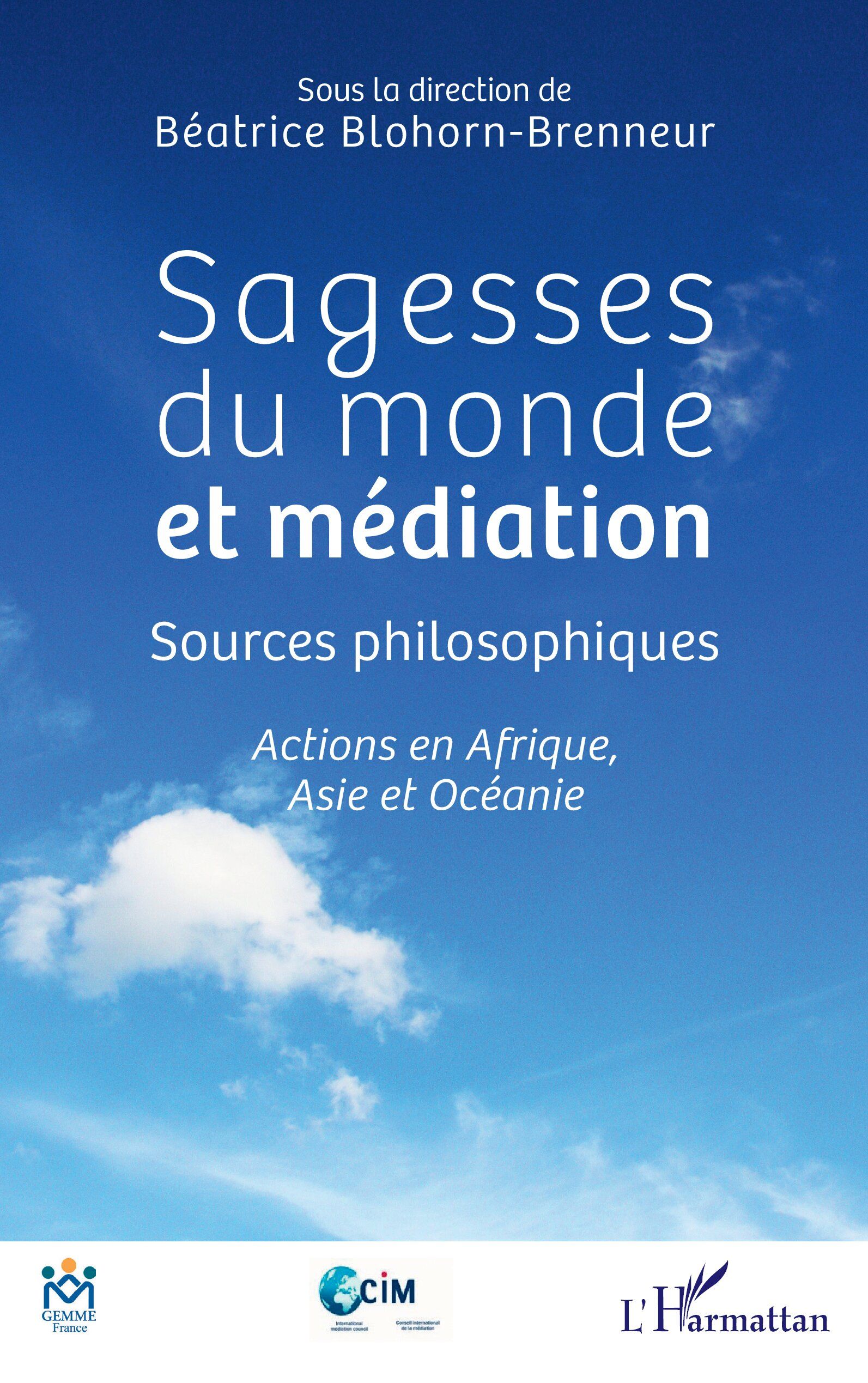 Couverture du livre Sagesses du monde et médiation