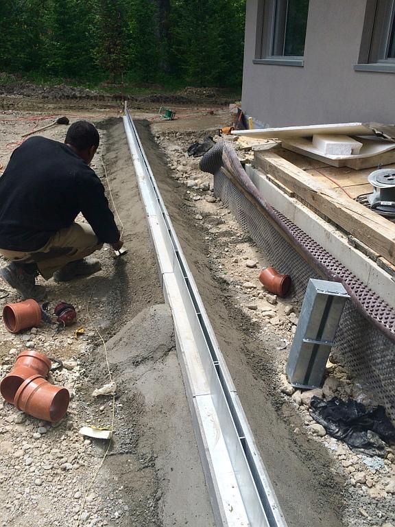 Gutters and management of rain water - AB Jardin Sarl