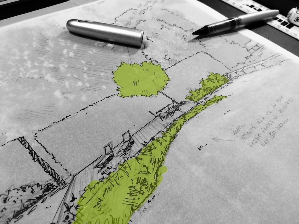 Croquis d'ambiance - AB Jardin Sàrl