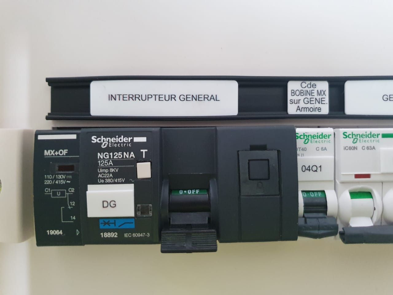 Lien vers la page Électricité générale