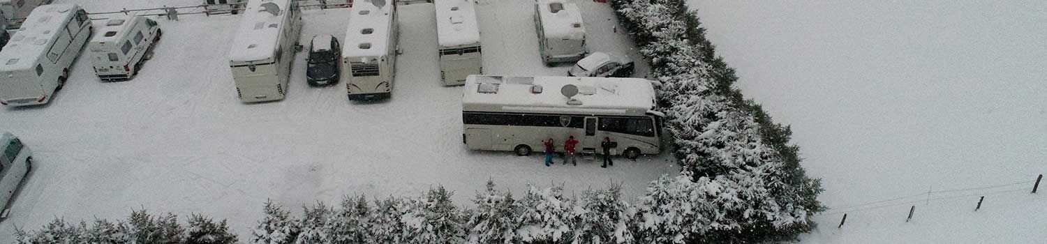 Wohnmobilpark Winterberg Luftaufnahme