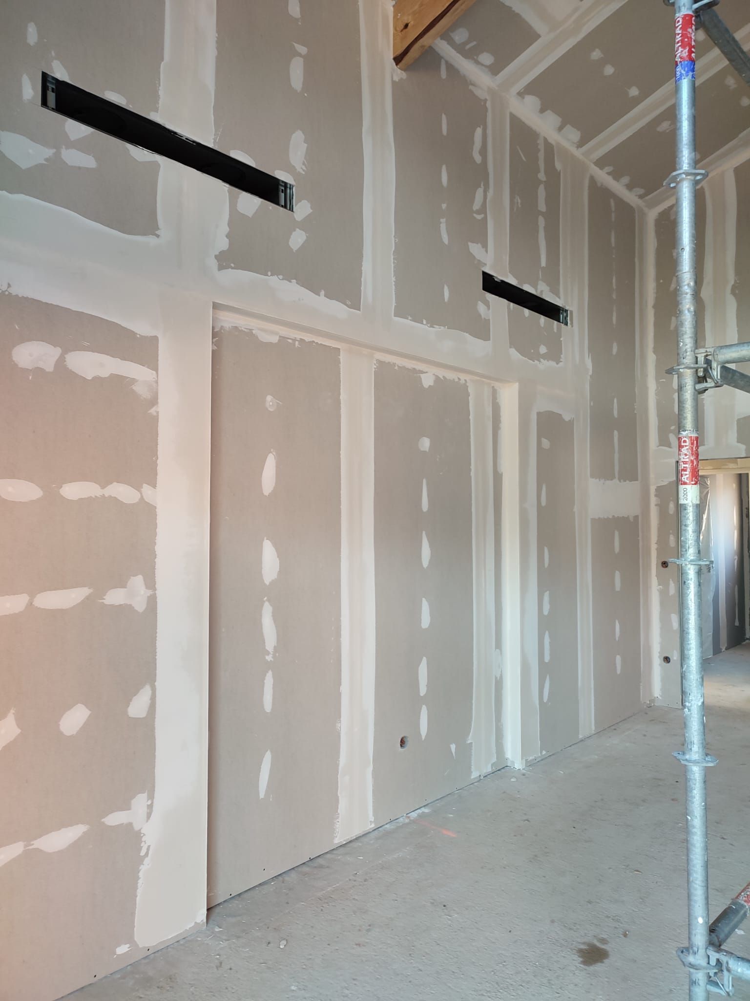 Une façade non peinte