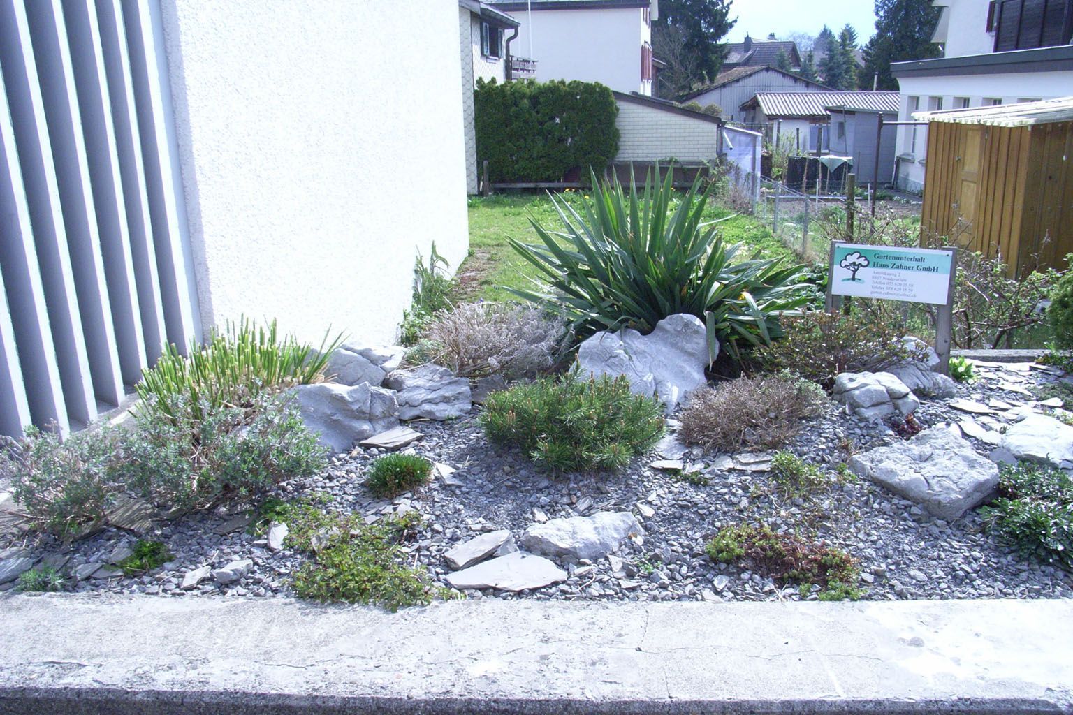 Steingarten - Gartenbau Hans Zahner GmbH - Niederurnen