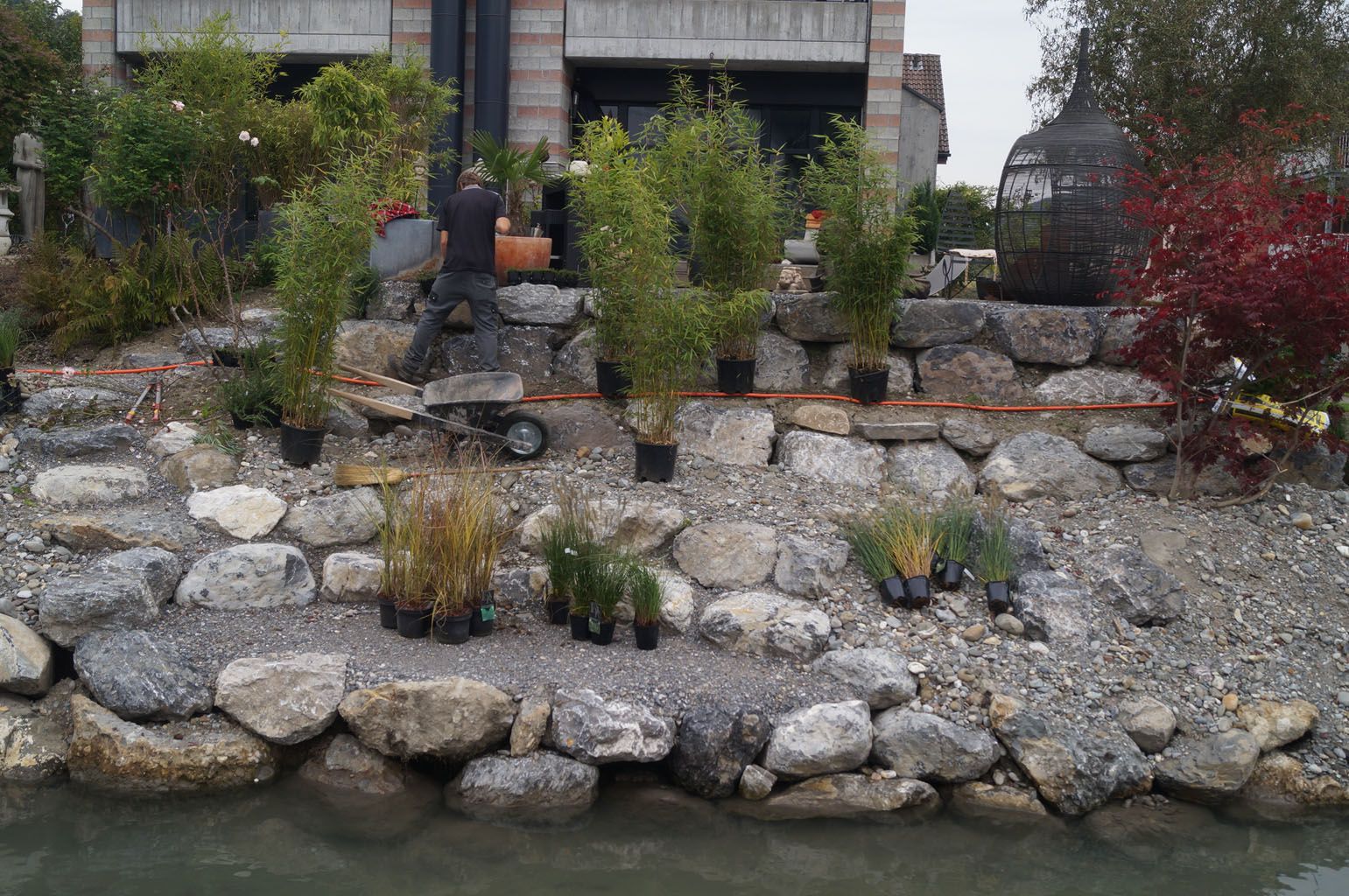 Gartenumänderung - Gartenbau Hans Zahner GmbH - Niederurnen