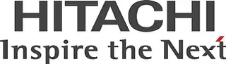 Un logotipo de Hitachi que dice 