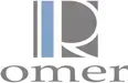 Es un logotipo de una empresa llamada omer.