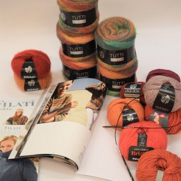 Bastelausstattung - Wolle