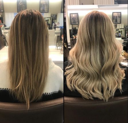 VE are ARTISTS Vorher-Nachher-Hairstyle