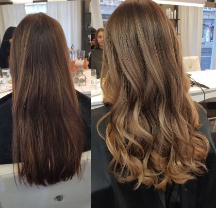 VE are ARTISTS Vorher-Nachher-Hairstyle