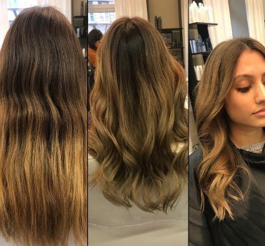 VE are ARTISTS Vorher-Nachher-Hairstyle