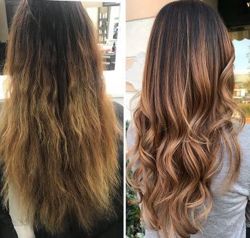 VE are ARTISTS Vorher-Nachher-Hairstyle