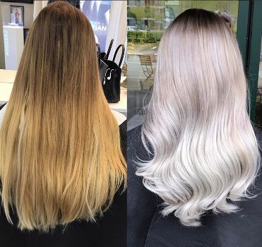 VE are ARTISTS Vorher-Nachher-Hairstyle