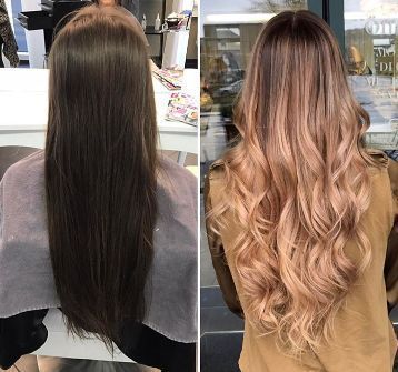 VE are ARTISTS Vorher-Nachher-Hairstyle