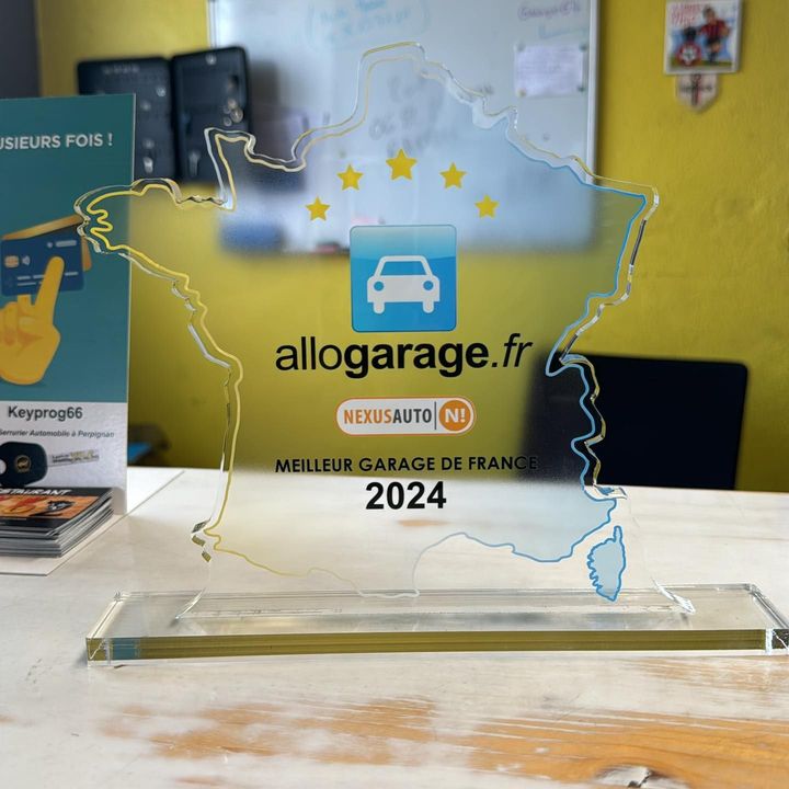 Un trophée du meilleur garage de France 2024