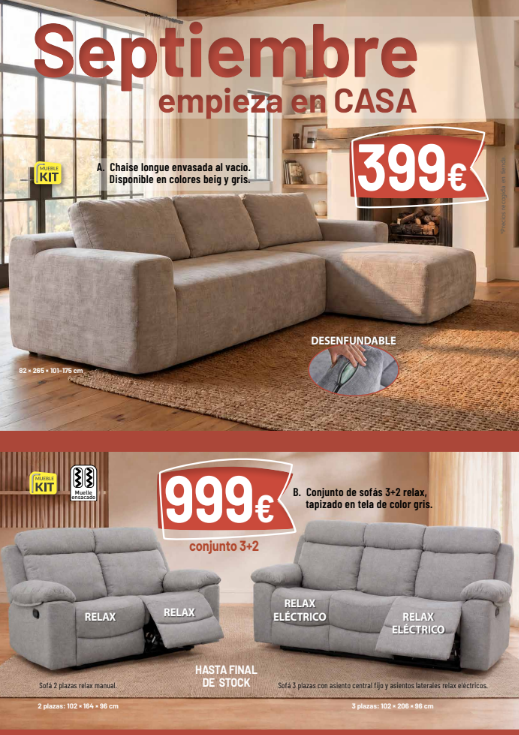 ofertas en muebles de hogar en Fuenlabrada